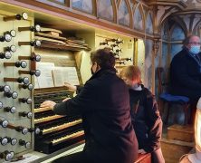 Steffen Schlandt und die Orgel