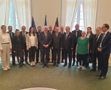 Der deutsche Bundespräsident trifft sich in Bukarest mit Vertretern der Deutschen in Rumänien